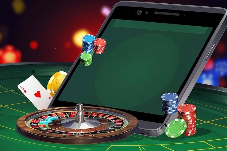 Ilustrasi transaksi deposit dan penarikan dana pada platform hiburan kasual terpercaya